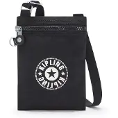 Kipling Schoudertas 'Afia' kobaltblauw / wit