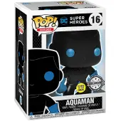 Funko POP! Dc Comics Aquaman 016 Silhouette Brilla En La Oscuridad Figure Zwart Kinderen