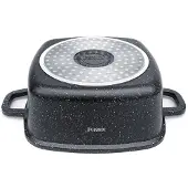 KINGHOFF 1602 - Vierkante braadpan - 22 cm - 3.7 liter