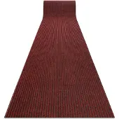 Rugsx Ruitenwisser anti slip 100 cm GIN 3086 liverpool extern, intern, op een rubber - Rood 100x140 cm