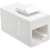 Eaton Cat6a rechtdoor modulaire in-line koppeling RJ45 F/F TAA (RJ45), Netwerkkaarten, Wit