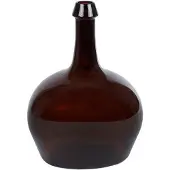 Gifts Amsterdam vaas Graffa Victoria 26 x 19 cm glas bruin