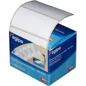 Agipa verzendetiketten, 75 x 34 mm, wit, op rol