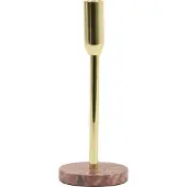 Light & Living Kandelaar DROYES marmer roze-goud Ø10x25 cm