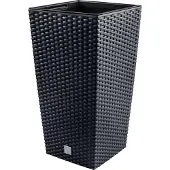 Prosperplast Flowerpot Rato 7.2l 17x17x32.4 Cm Grijs