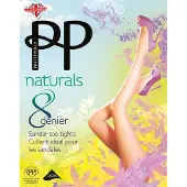 Pretty polly Panty - Zomer Panty - Ultra - Dun - Katoen Kruisje - Naadloos Teenstuk - Shea Butter - High Leg Broekje - 8 Den. - S/M - 34/40 - Barely There