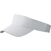 Myrtle beach Volwassenen Unisex Fashion Sunvisor (Wit)