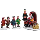 Lemax Visiting Santa S3 Caddington Village Collection 2023