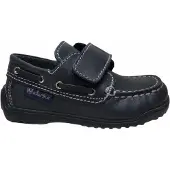 Naturino velcro lederen mocassins 4110 navy mt 19