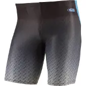 Beco zwembroek Competition heren polyester zwart/grijs