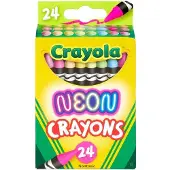 Crayola Neon Krijtjes, Schoolspullen, 24 Stuks