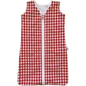 Bink Bedding Zomerslaapzak BB Rood 1 cm ruit 70 cm