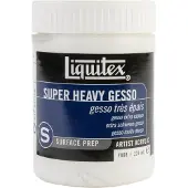 LIQUITEX - Super Heavy Gesso - 237ml - wit