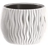 Prosperplast Sandy Decoration Bowl 16.1x23.8x23.8 Cm Wit