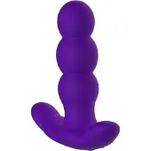 Nalone Pearl Kiiroo - Vibromasseur Connecté Courbé Stimulateur du Point G, 5 Modes de Vibrations en Silicone Hypoallergénique, Violet