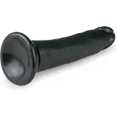 EasyToys - Realistische Dildo met Zuignap - 20,5 cm - Dildo's - Sex Toys voor Vrouwen en Mannen - Dildo Mannen Anaal - Zwart