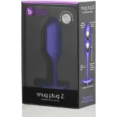 B-Vibe - Snug Plug 2 Zwart