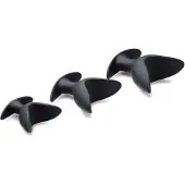 XR Brands Master Pieces - Ass Anchors Anaal plugs Set - 3 Stuks