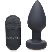 Booty Sparks Vibrerende Buttplug Met LED-licht - Medium