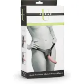 Strap U XR Brands - - Plena II Double Penetration Adjustable Strap on Harness