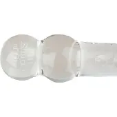 Fifty Shades of Grey - glazen dildo - gebogen - transparant