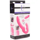 Urge Strapless Strap-On Vibrator - Roze 1st