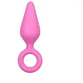 EasyToys Roze buttplugs met trekring - setje