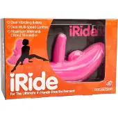 Doc Johnson - iRide Handsfree vibrator - Roze