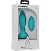 A-Play Rimmer Experienced Vibrerende en Roterende Buttplug - Turquoise