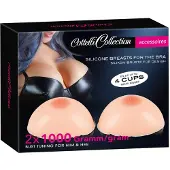 Cottelli - siliconen push-up inzetstuk met tepel (2x1000g)
