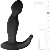 Easy Toys Pounding Pete - prostaat vibrator - siliconen - zwart