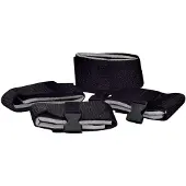 Bad Kitty - bondage set voor bed - verstelbaar - zwart