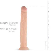 Huismerk Real Fantasy Shawn Realistische Dildo Met Zuignap - 31 cm