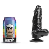 Domestic Partner - Panzer Small - Dildo - 17 x 4.9 cm - Zwart