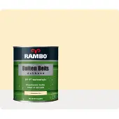 Rambo Buiten Beits Dekkend - 0,75 liter - Klassiekcrème