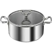 Tefal Reserve Collection Hoogwaardig Aluminium Kookpan Met Deksel - 24 cm