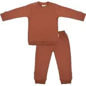 Little Indians Waffle pyjama Amber Brown Meisjes | Maat: 80
