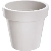 Prosperplast Bloempot Buiten Rond Lofly 25cm WIT