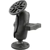 Ram Mounts Rambevestiging Met Twee Ronde Voetstukken, Accessoires voor barcodescanners
