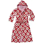 Pip studio Badjas Flower Medaillon - Maat XXS - Red