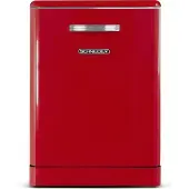 Schneider SDW1444VR - Vaatwasser - Red