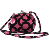 Gerard Brinard Schouder Tasje Cirkel roze, make-up tas