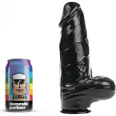 Domestic Partner - Panzer Large - Dildo - 25 x 7.5 cm - Zwart