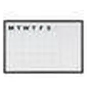BI-Office Kalender Magnetisch Wandmontage 90 (B) x 60 (H) cm Wit
