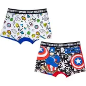 Marvel Captain America - Boxershort 2-Pak - 6-8 Jaar - 116-128