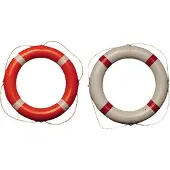 Talamex Lifebuoy Pvc With Strip 60 Cm Oranje