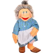 Living puppets - Handpop Vertelpop Oma - 65 cm