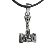 EtNox Zilveren hanger Keltische bijl, keltische sieraden