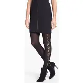 Pretty polly Panty - Fashion - Embellished - One Size - 34/40 - Zwart