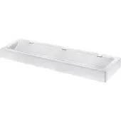 Delabie MINERALCAST collectieve wastafel wandmodel 1800 mm